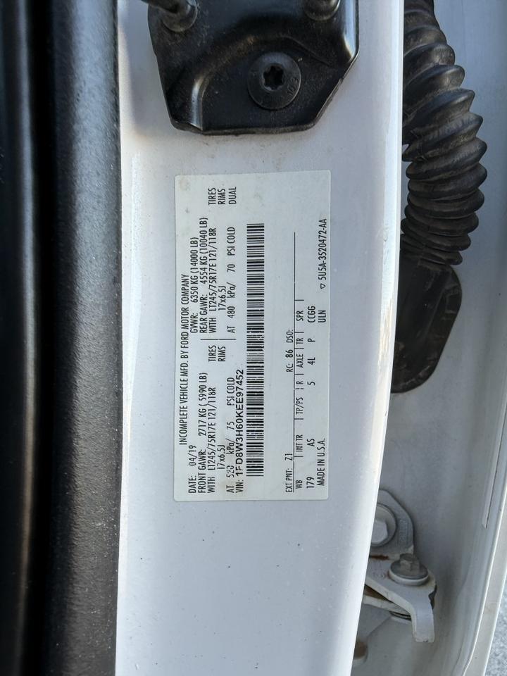 2019 Ford F-350 DRW 4x4 Utility w/ Crane XL Collinsville OK