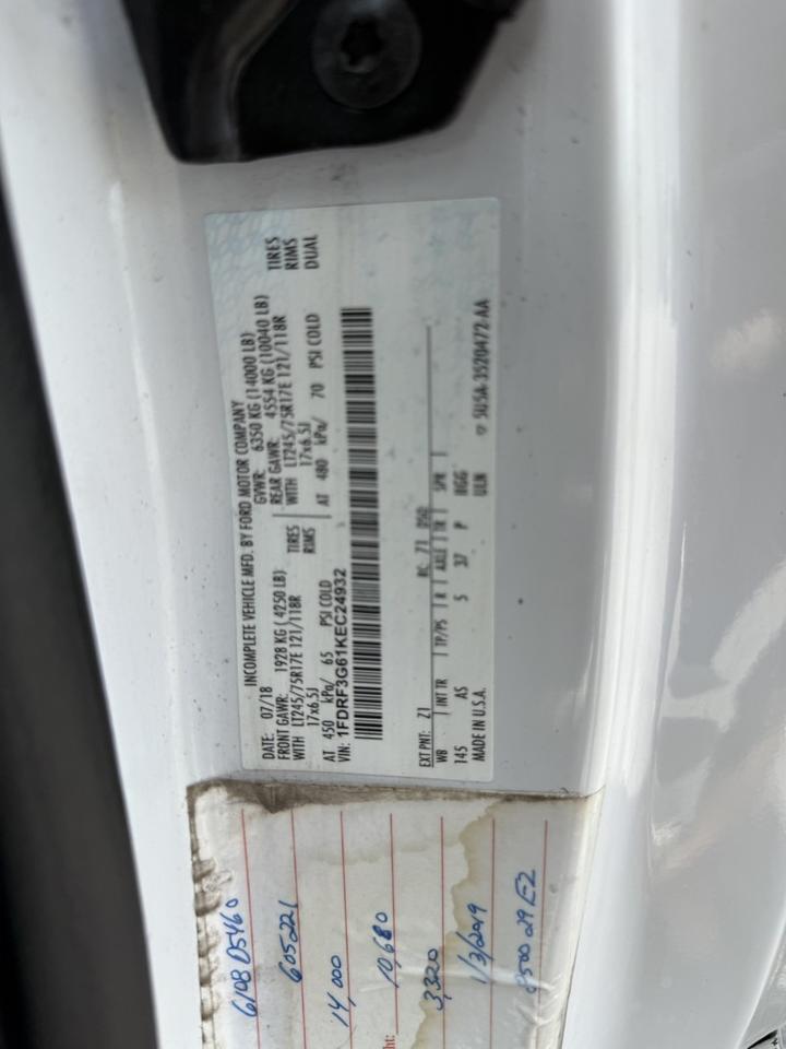 2019 Ford F-350 DRW Utility w/ Crane XL Collinsville OK