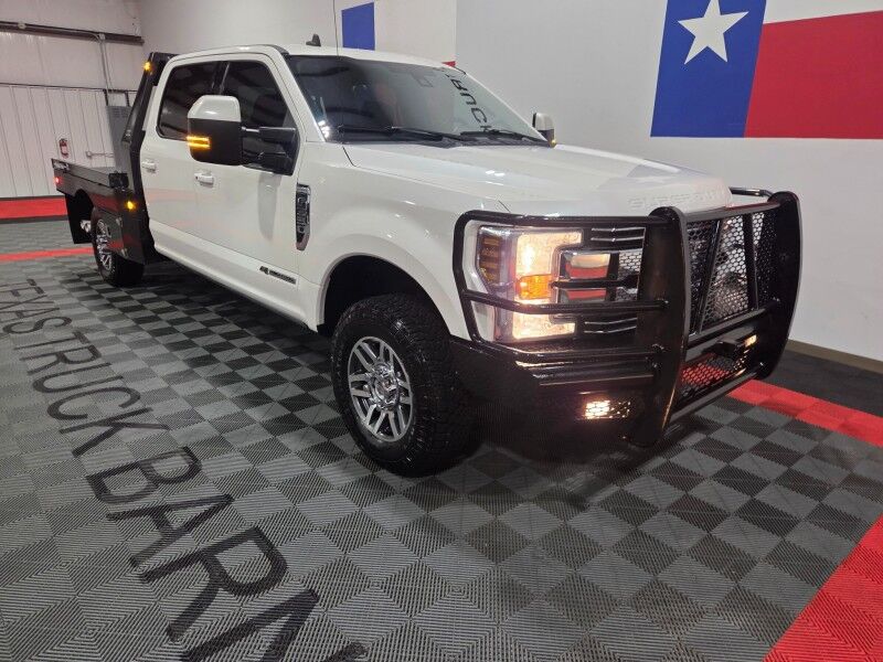 2019 Ford F-350 Lariat Ultimate Flatbed 6.7L Diesel GPS Camera Gooseneck FREE WARRANTY Arlington TX