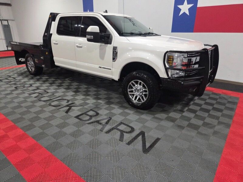 2019 Ford F-350 Lariat Ultimate Flatbed 6.7L Diesel GPS Camera Gooseneck FREE WARRANTY Arlington TX