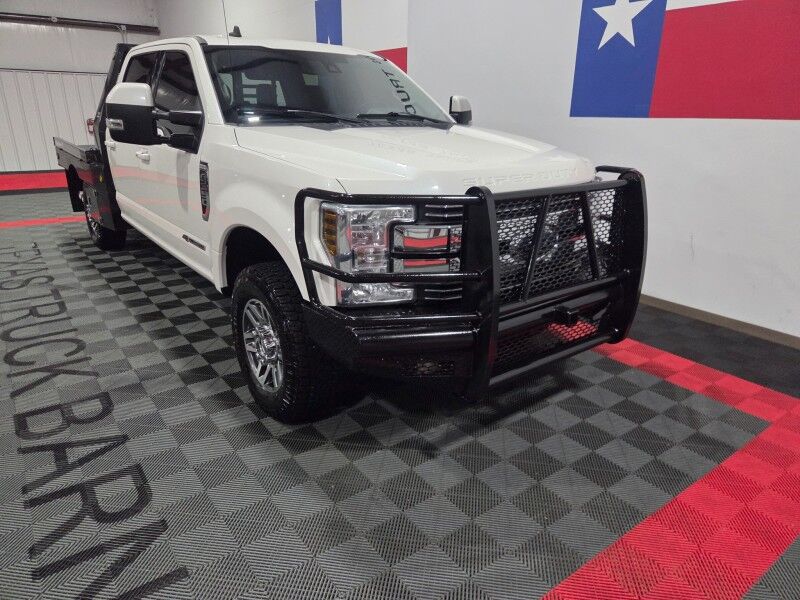 2019 Ford F-350 Lariat Ultimate Flatbed 6.7L Diesel GPS Camera Gooseneck FREE WARRANTY Arlington TX