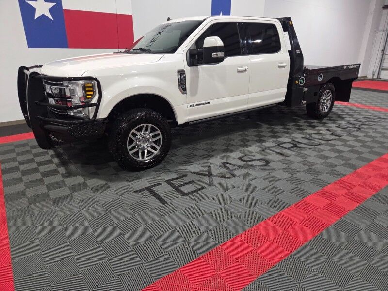 2019 Ford F-350 Lariat Ultimate Flatbed 6.7L Diesel GPS Camera Gooseneck FREE WARRANTY Arlington TX