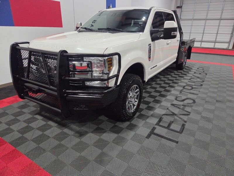 2019 Ford F-350 Lariat Ultimate Flatbed 6.7L Diesel GPS Camera Gooseneck FREE WARRANTY Arlington TX