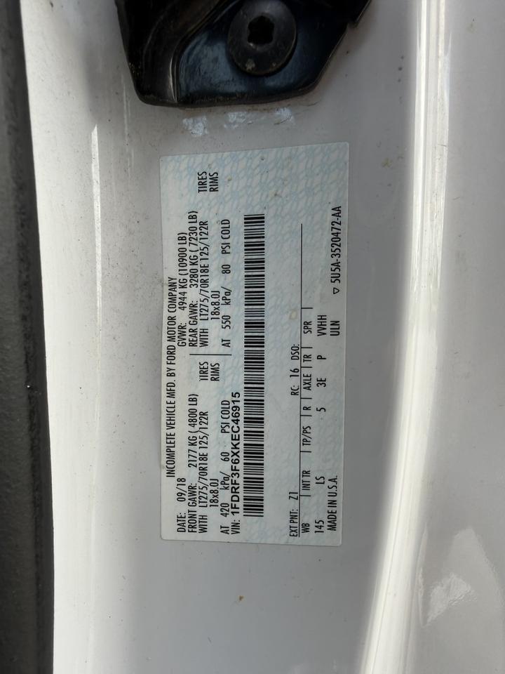 2019 Ford F-350 SRW 4x4 Utility XL Collinsville OK