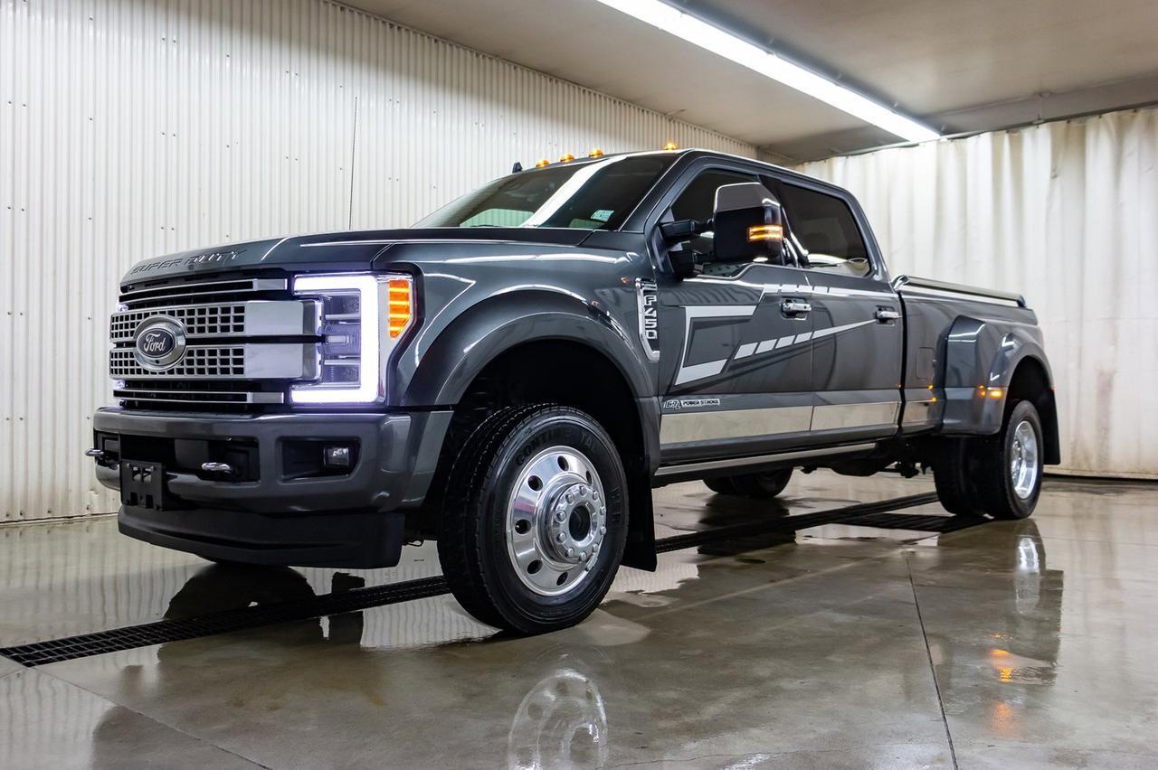 2019 Ford F-450 4x4 Crew Cab Platinum Dually Diesel Red Deer AB