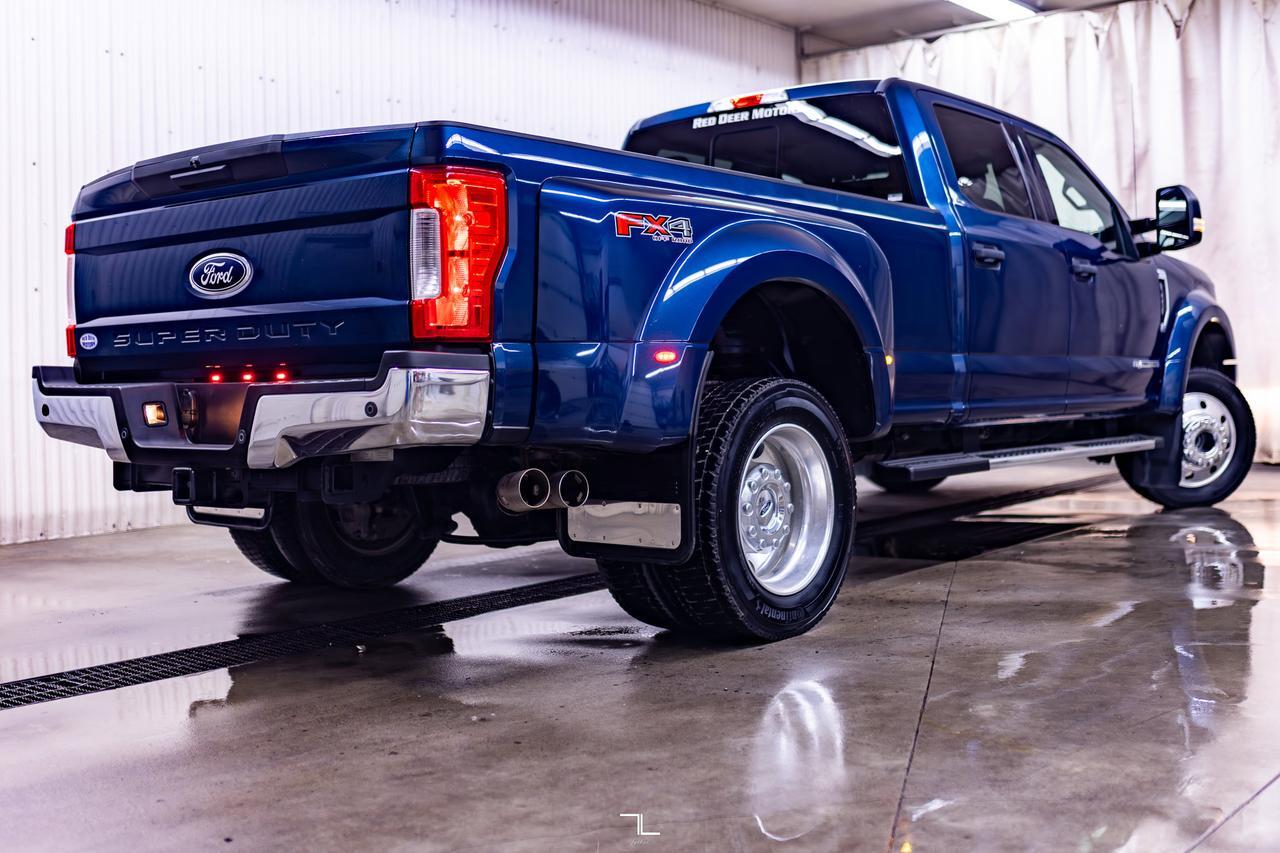 2019 Ford F-450 4x4 Crew Cab XLT FX4 Dually Diesel BCam Red Deer AB