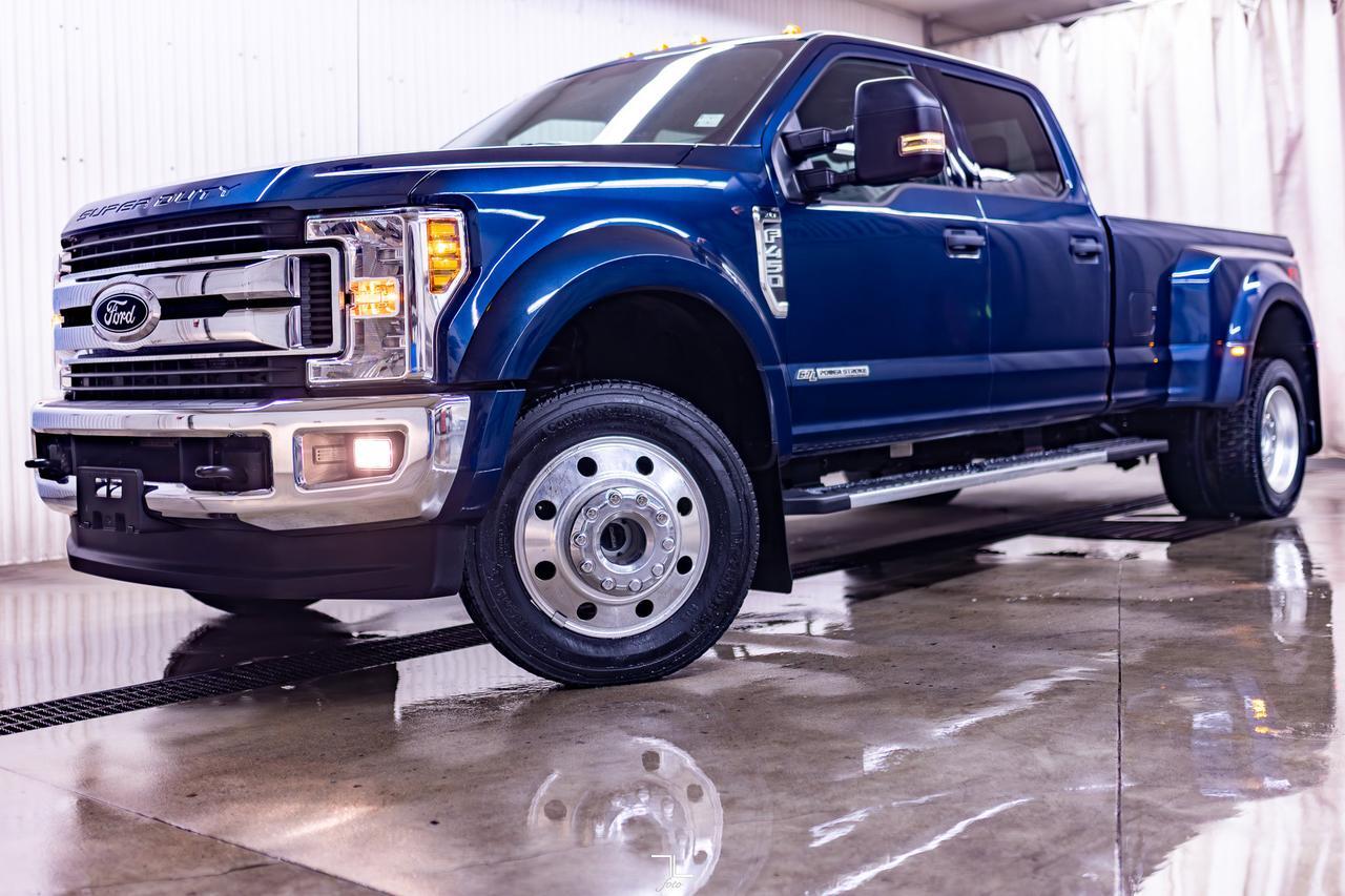 2019 Ford F-450 4x4 Crew Cab XLT FX4 Dually Diesel BCam Red Deer AB