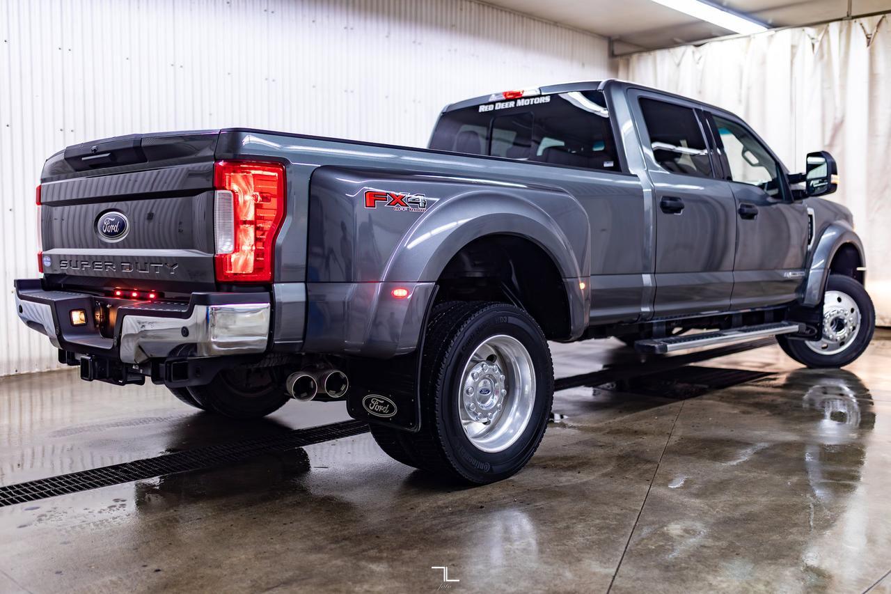 2019 Ford F-450 4x4 Crew Cab XLT FX4 Dually Diesel Red Deer AB