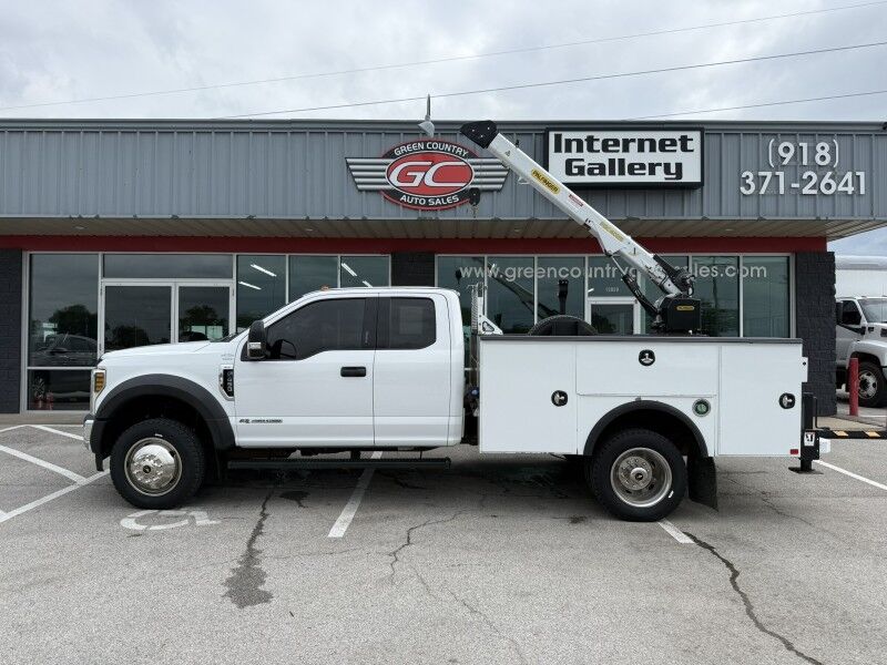2019 Ford F-450 4x4 Diesel PSC4025 Crane B XLT Collinsville OK