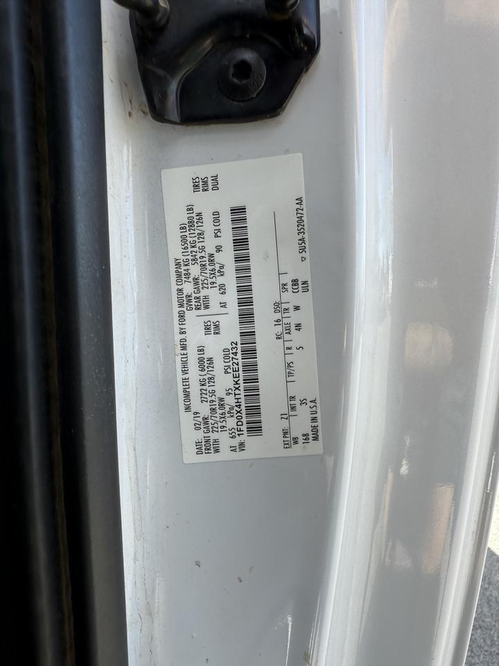 2019 Ford F-450 4x4 Diesel PSC4025 Crane B XLT Collinsville OK