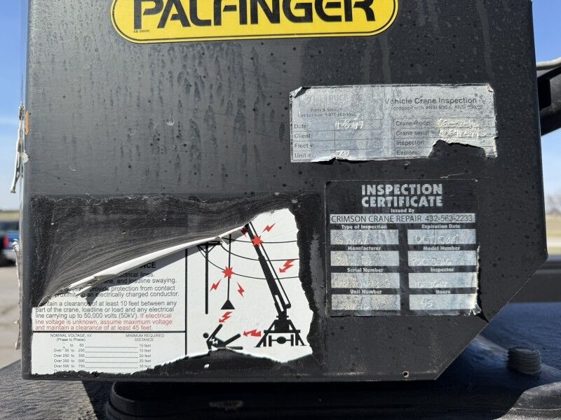 2019 Ford F-450 4x4 Diesel Utility PSC3216 Crane XL Collinsville OK