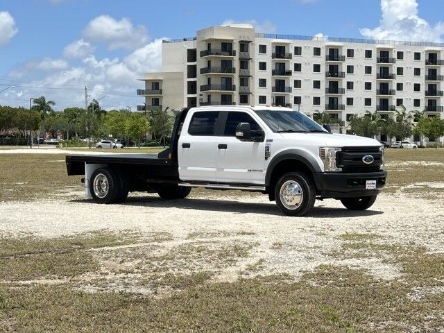 2019 Ford F-450XL Crew Cab 11&apos;4 Steel CM Goose Neck Flatbed Truck Homestead FL