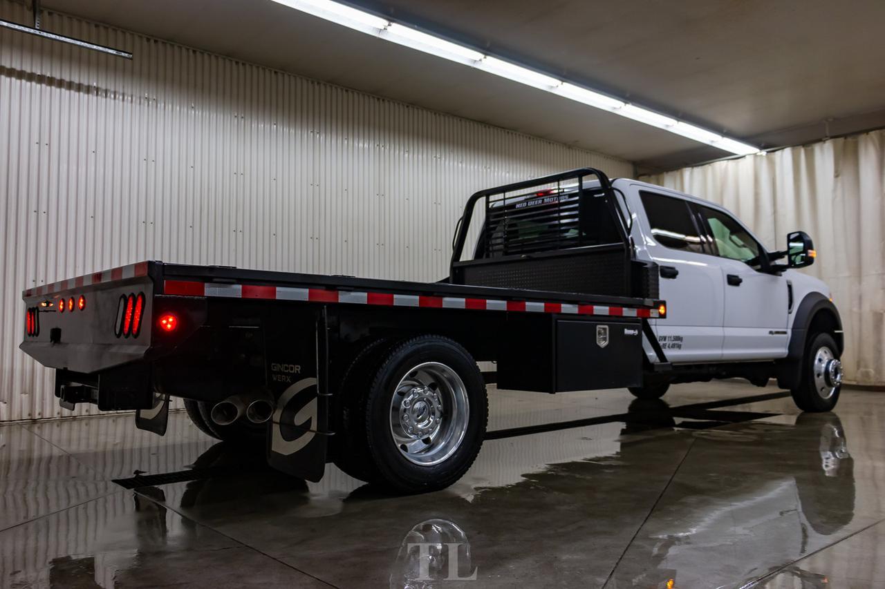 2019 Ford F-550 4x4 Crew Cab XLT Deck Diesel Dually Red Deer AB