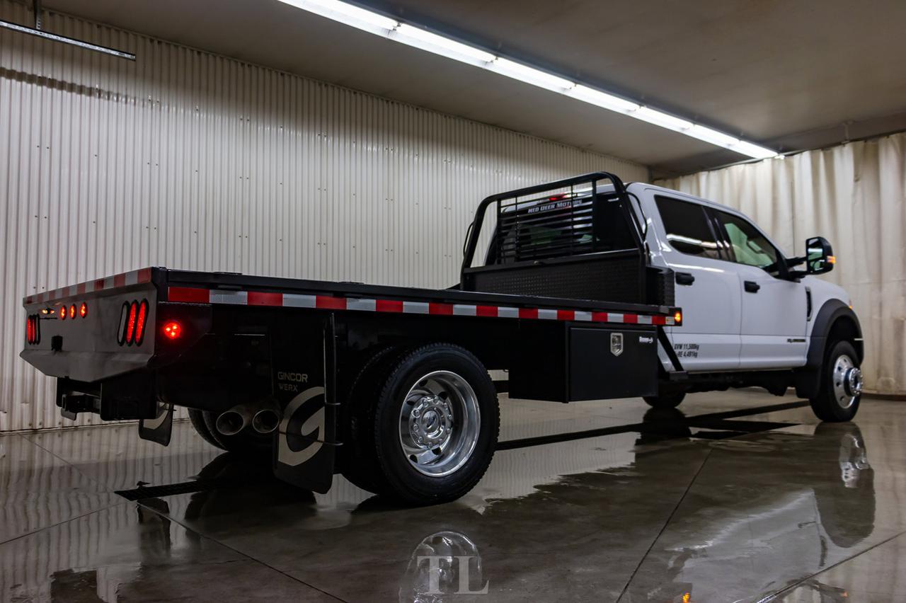 2019 Ford F-550 4x4 Crew Cab XLT Deck Diesel Dually Red Deer AB