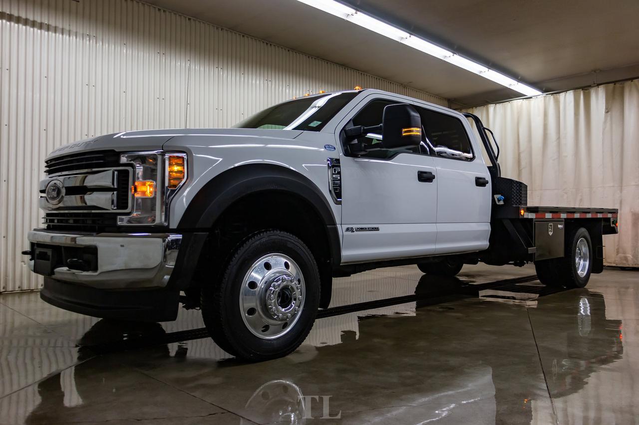 2019 Ford F-550 4x4 Crew Cab XLT Deck Diesel Red Deer AB