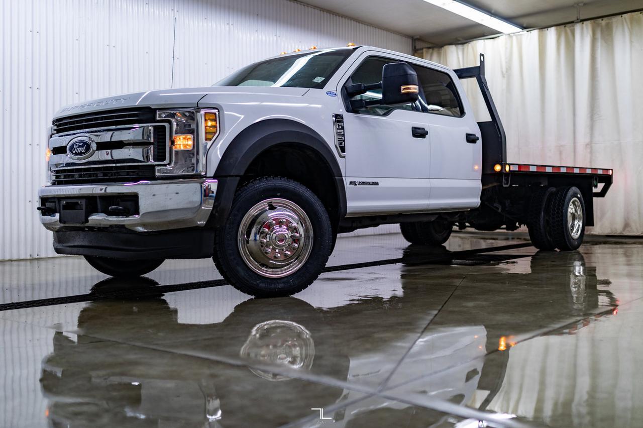 2019 Ford F-550 4x4 Crew Cab XLT Deck Diesel Red Deer AB