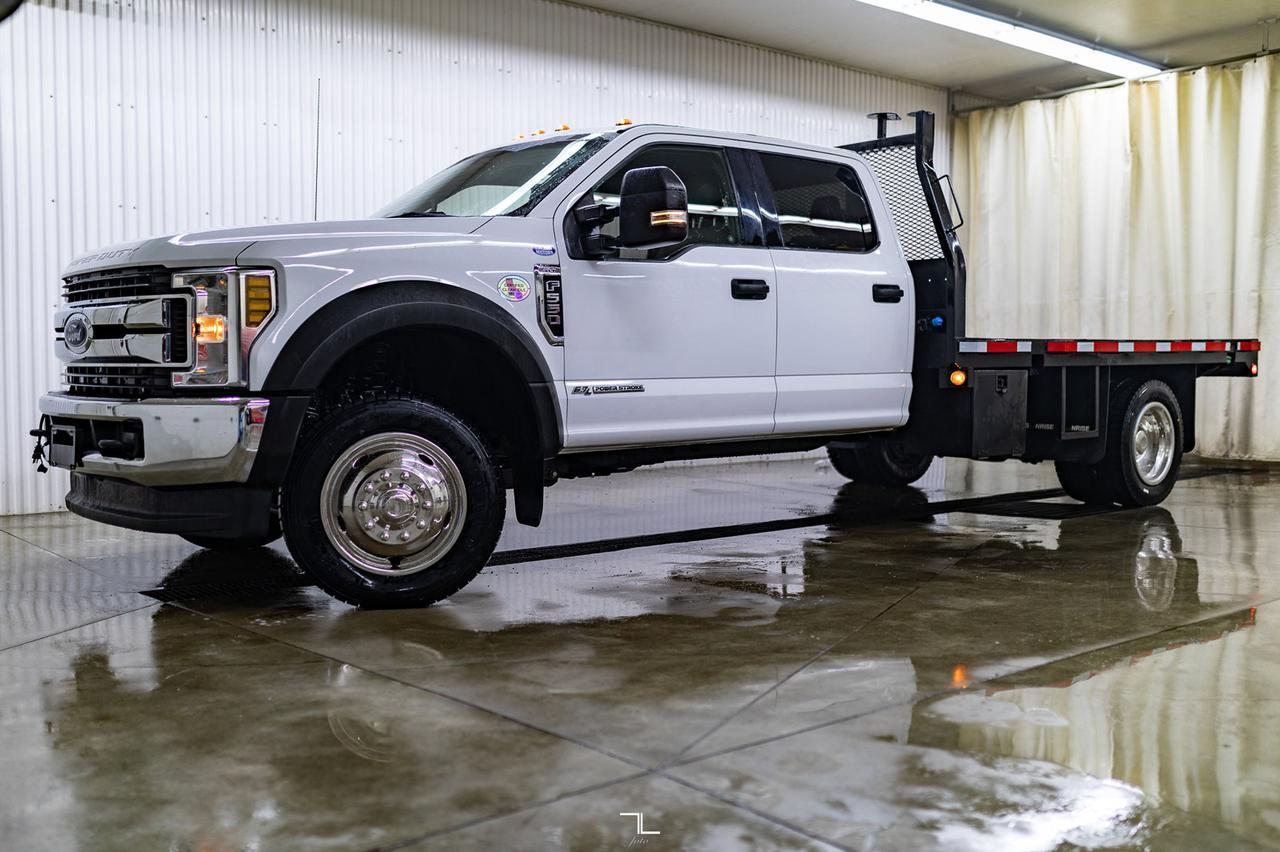 2019 Ford F-550 4x4 Crew Cab XLT Diesel Deck BCam Red Deer AB