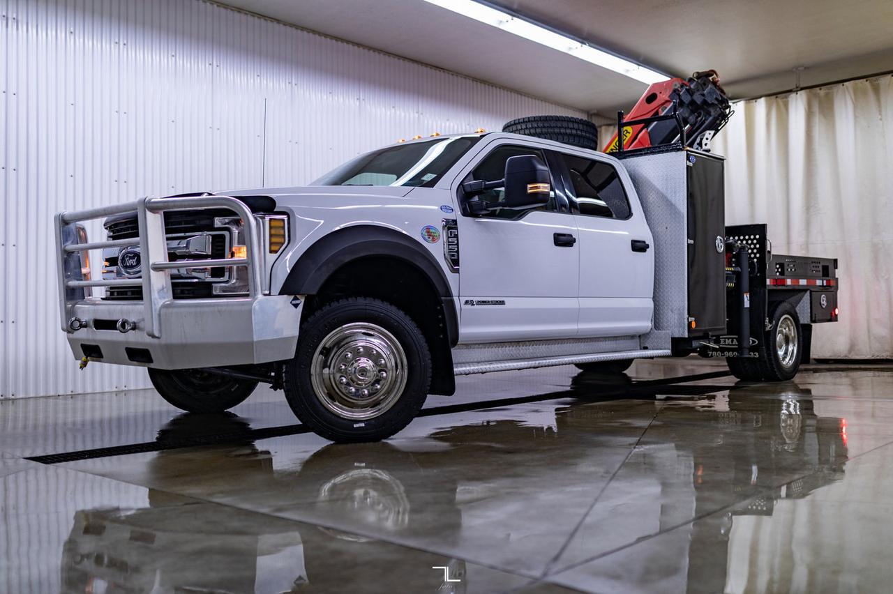 2019 Ford F-550 4x4 Crew Cab XLT Diesel Picker Red Deer AB