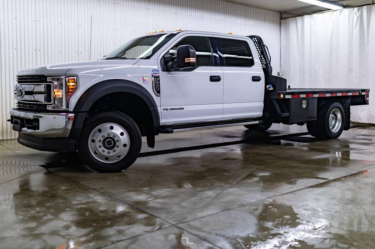2019 Ford F-550 4x4 Crew Cab XLT Dually Deck Diesel 5th Wheel Red Deer AB