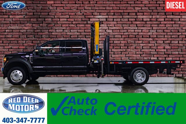 2019 Ford F-550 4x4 Crew Cab XLT Picker Diesel Deck Nav