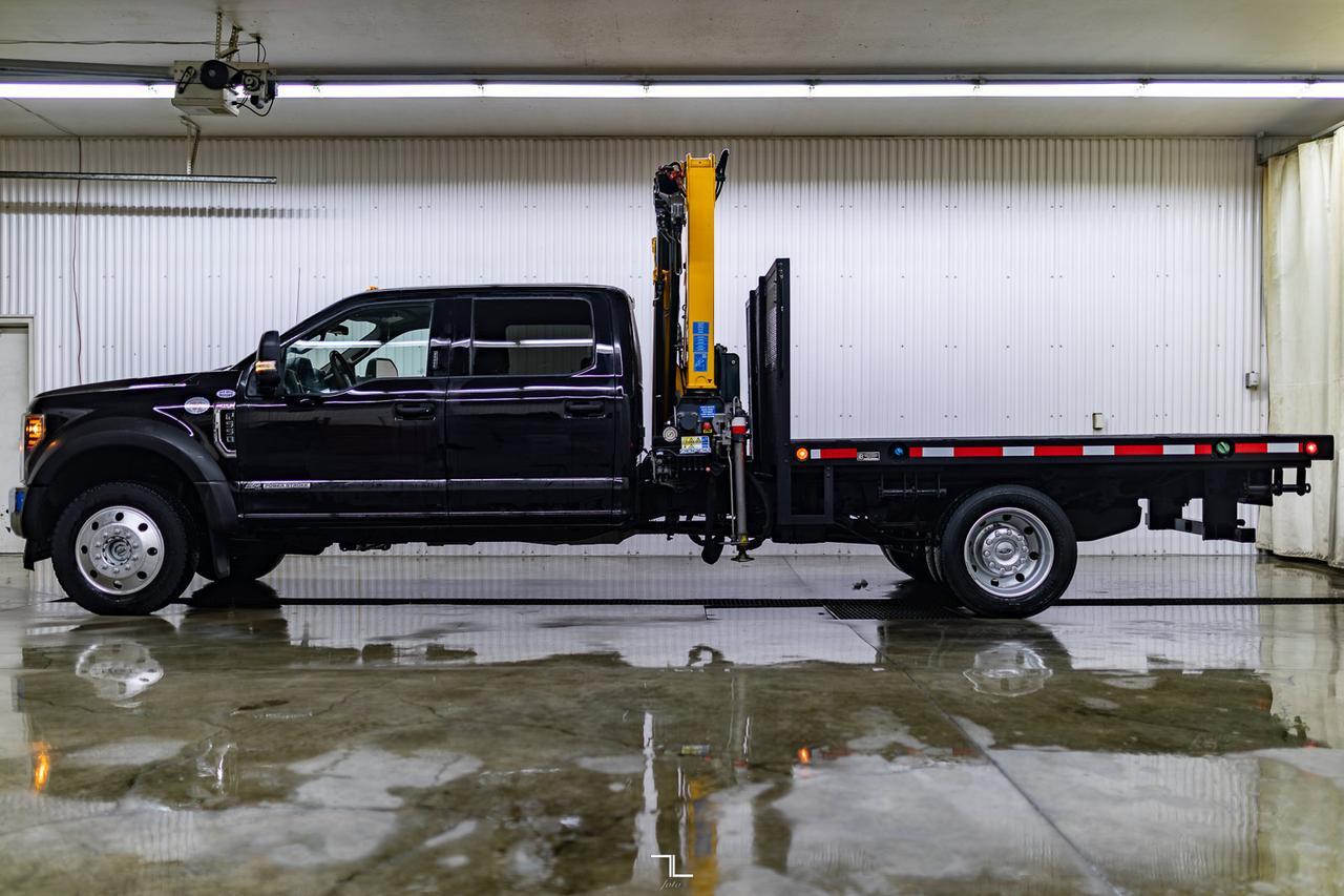 2019 Ford F-550 4x4 Crew Cab XLT Picker Diesel Deck Nav Red Deer AB