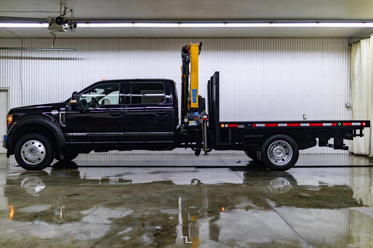 2019 Ford F-550 4x4 Crew Cab XLT Picker Diesel Deck Nav Red Deer AB