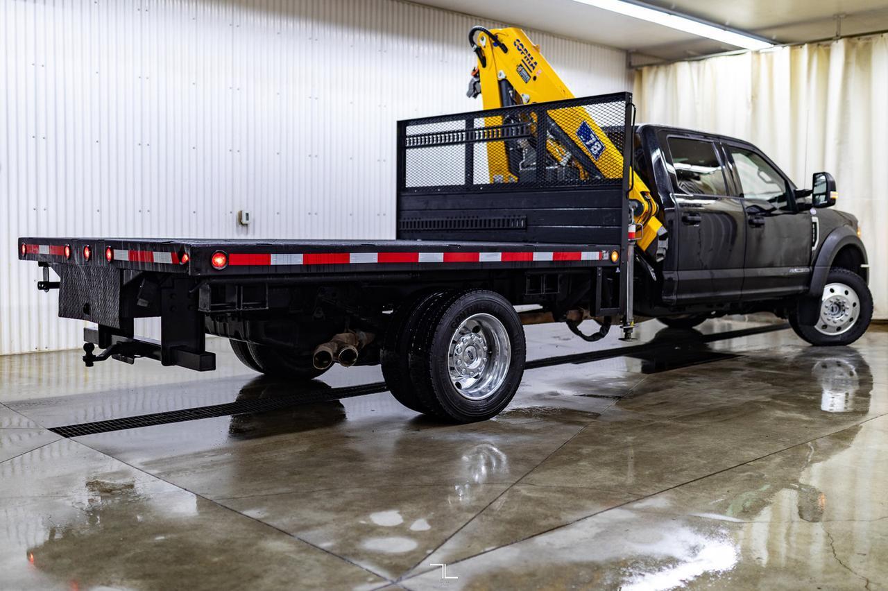 2019 Ford F-550 4x4 Crew Cab XLT Picker Diesel Deck Nav Red Deer AB