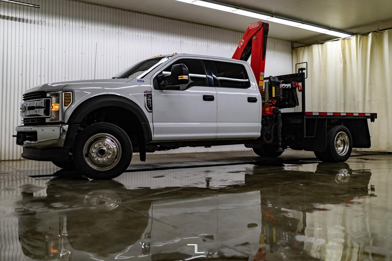 2019 Ford F-550 4x4 Crew Cab XLT Picker Dually Deck Red Deer AB