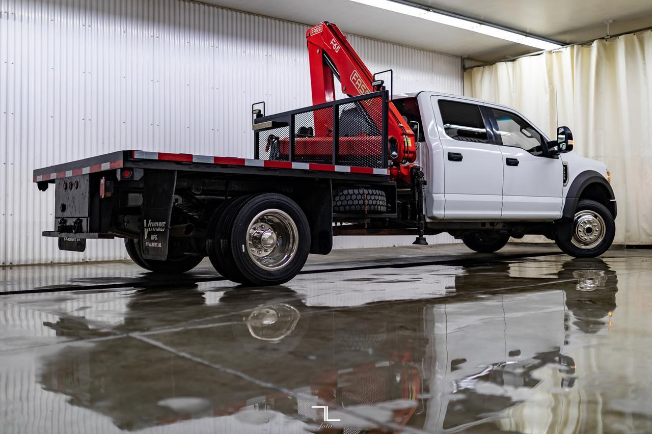 2019 Ford F-550 4x4 Crew Cab XLT Picker Dually Deck Red Deer AB