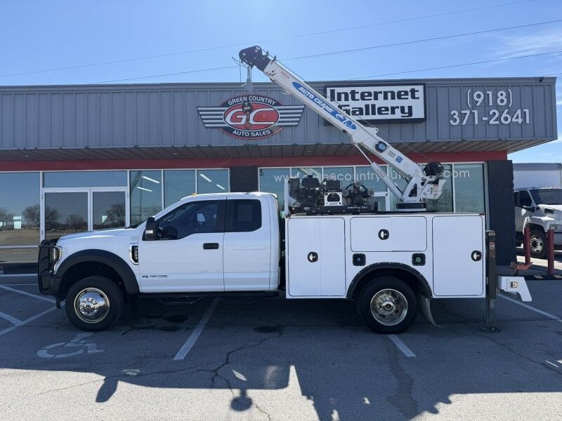 2019 Ford F-550 4x4 Diesel Auto Crane HC7X Utility XL Collinsville OK