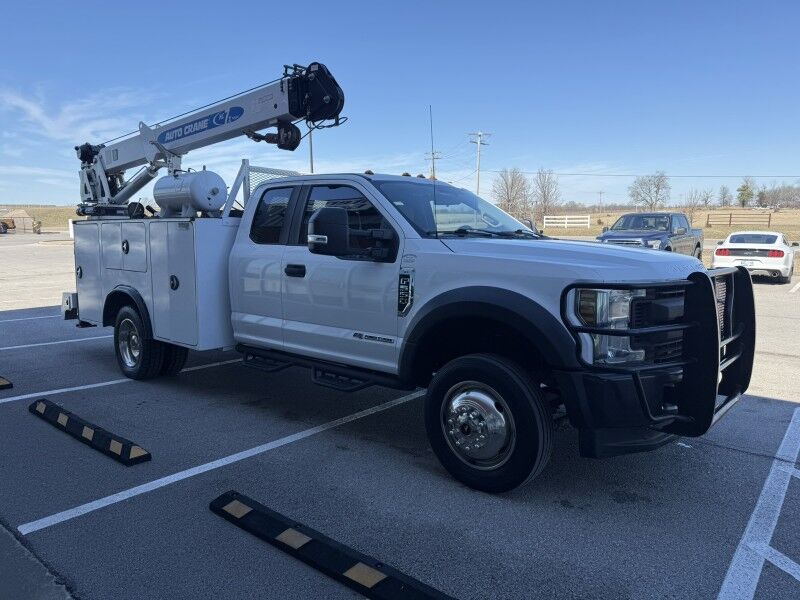 2019 Ford F-550 4x4 Diesel Auto Crane HC7X Utility XL Collinsville OK