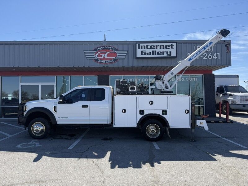2019 Ford F-550 4x4 Diesel Auto Crane HC7X Utility XL Collinsville OK