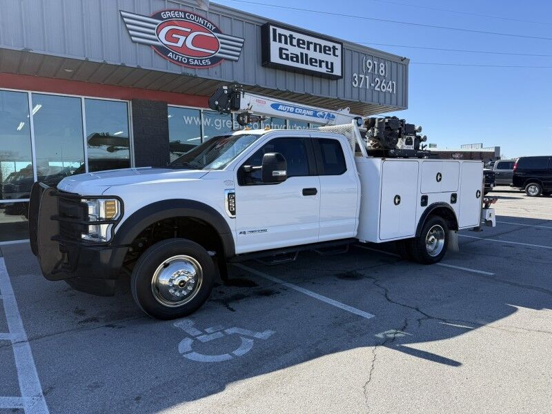 2019 Ford F-550 4x4 Diesel Auto Crane HC7X Utility XL Collinsville OK