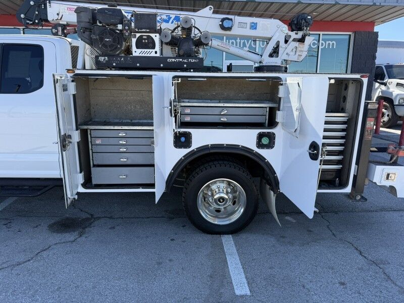 2019 Ford F-550 4x4 Diesel Auto Crane HC7X Utility XL Collinsville OK