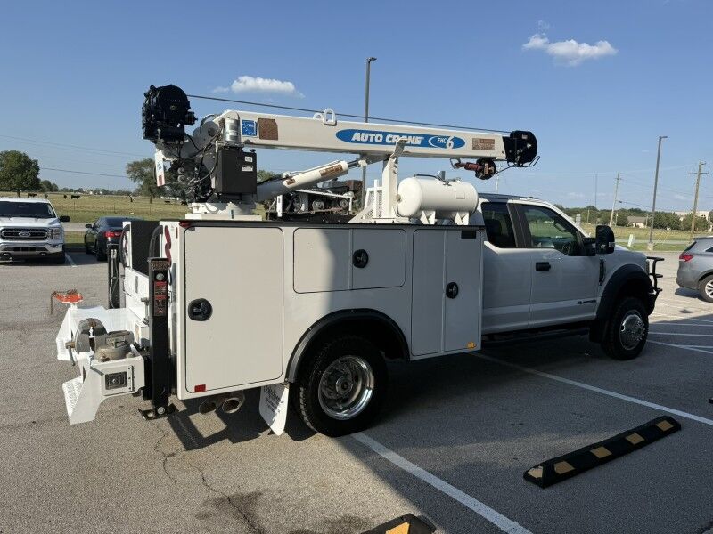 2019 Ford F-550 4x4 Diesel Utility w/ EHC6 Auto Crane XL Collinsville OK