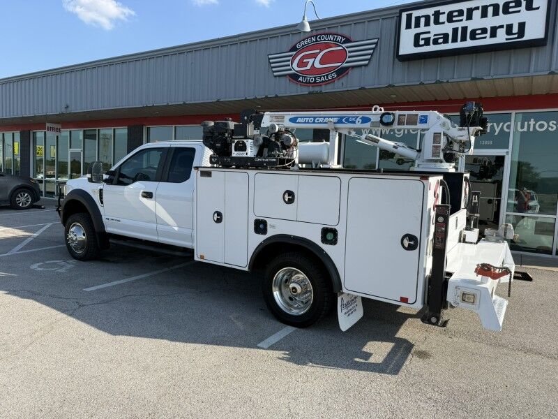 2019 Ford F-550 4x4 Diesel Utility w/ EHC6 Auto Crane XL Collinsville OK