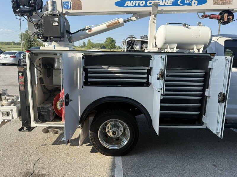2019 Ford F-550 4x4 Diesel Utility w/ EHC6 Auto Crane XL Collinsville OK
