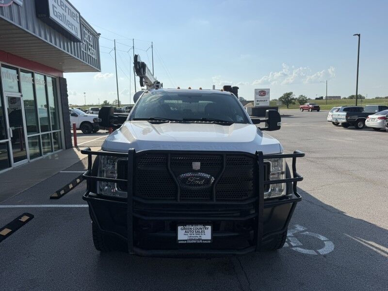 2019 Ford F-550 4x4 Diesel Utility w/ EHC6 Auto Crane XL Collinsville OK