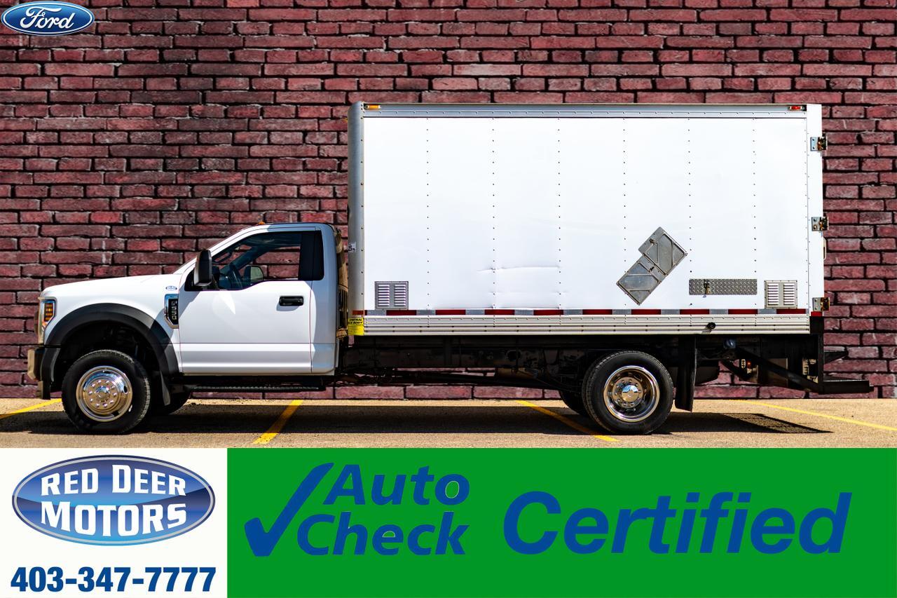 2019 Ford F-550 4x4 Reg Cab XL Cube Van BCam