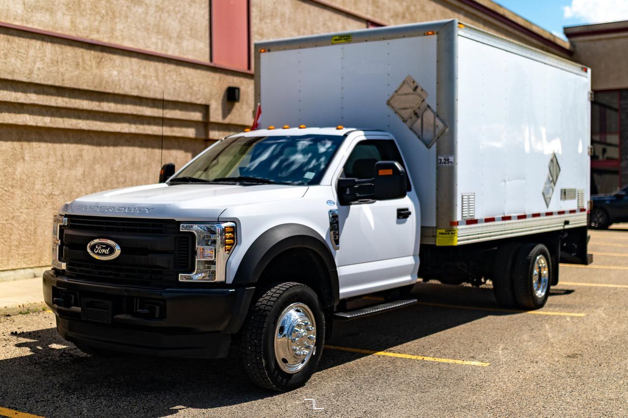 2019 Ford F-550 4x4 Reg Cab XL Cube Van BCam Red Deer AB