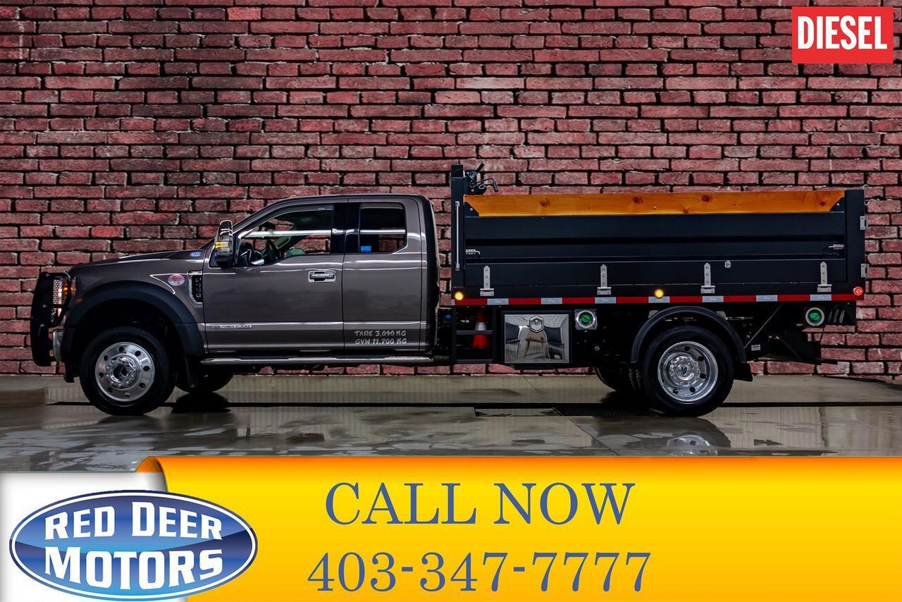 2019 Ford F-550 4x4 Super Cab XLT DRW Diesel Dump Box