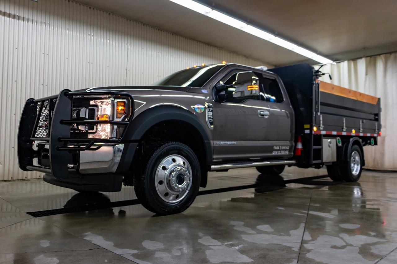 2019 Ford F-550 4x4 Super Cab XLT DRW Diesel Dump Box Red Deer AB