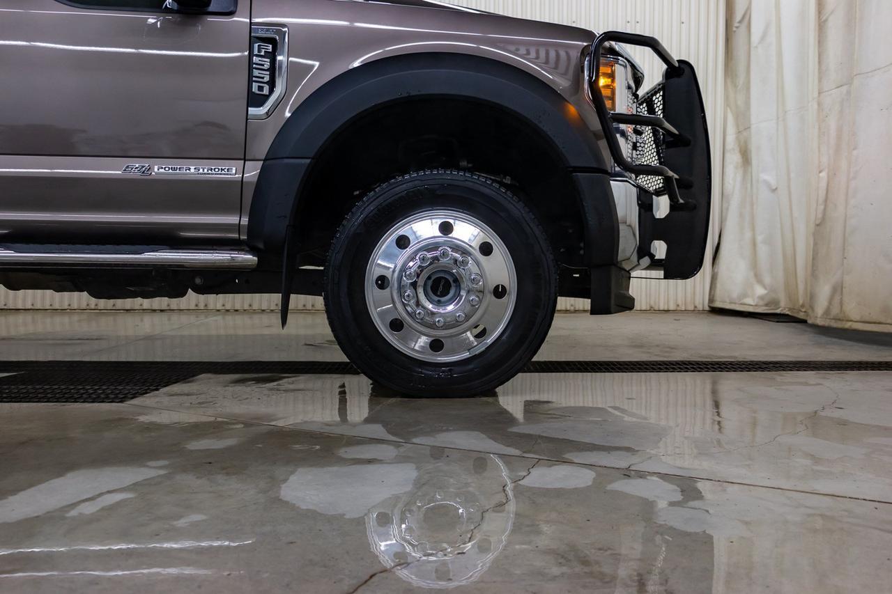 2019 Ford F-550 4x4 Super Cab XLT DRW Diesel Dump Box Red Deer AB
