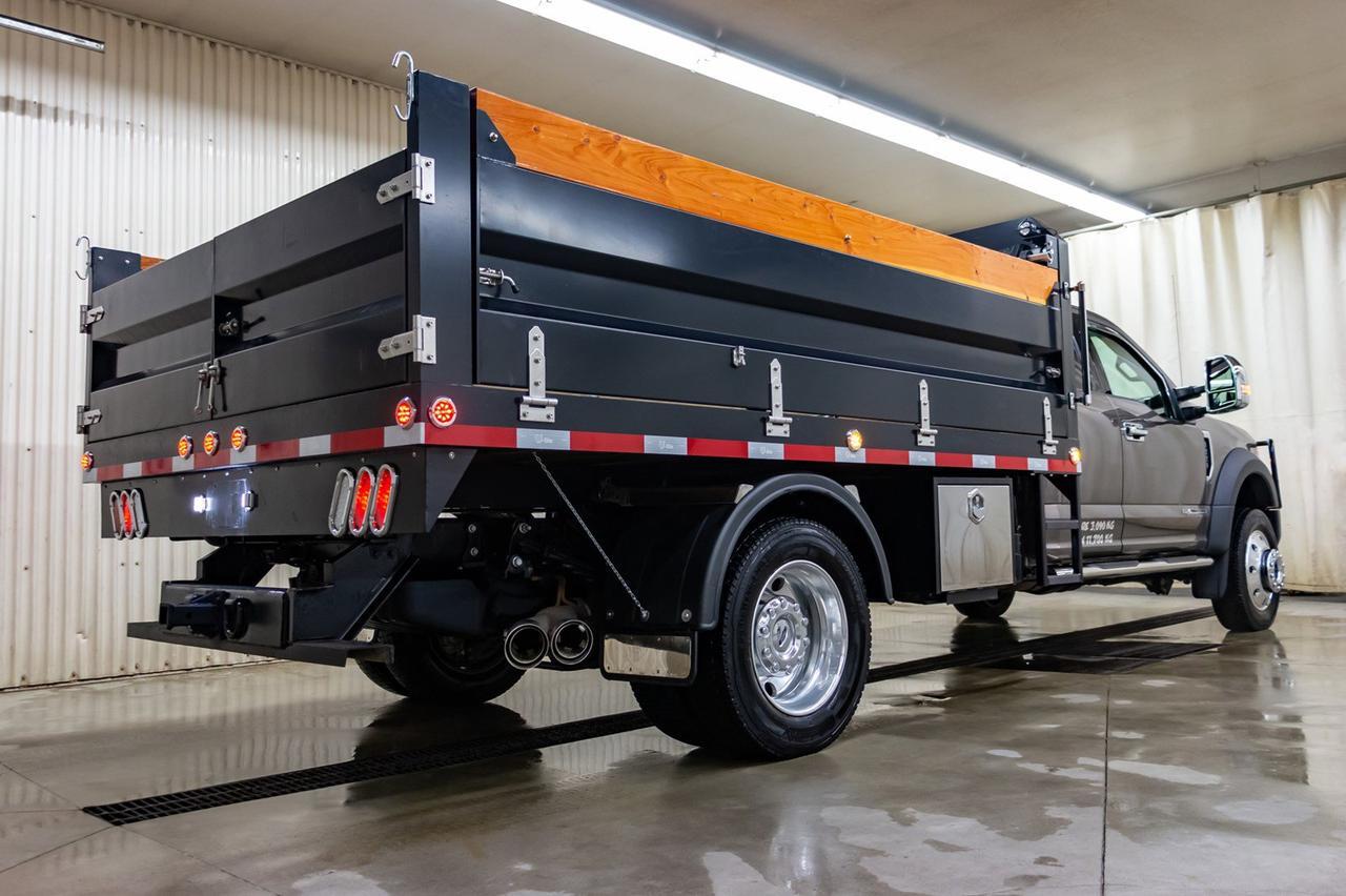 2019 Ford F-550 4x4 Super Cab XLT DRW Diesel Dump Box Red Deer AB