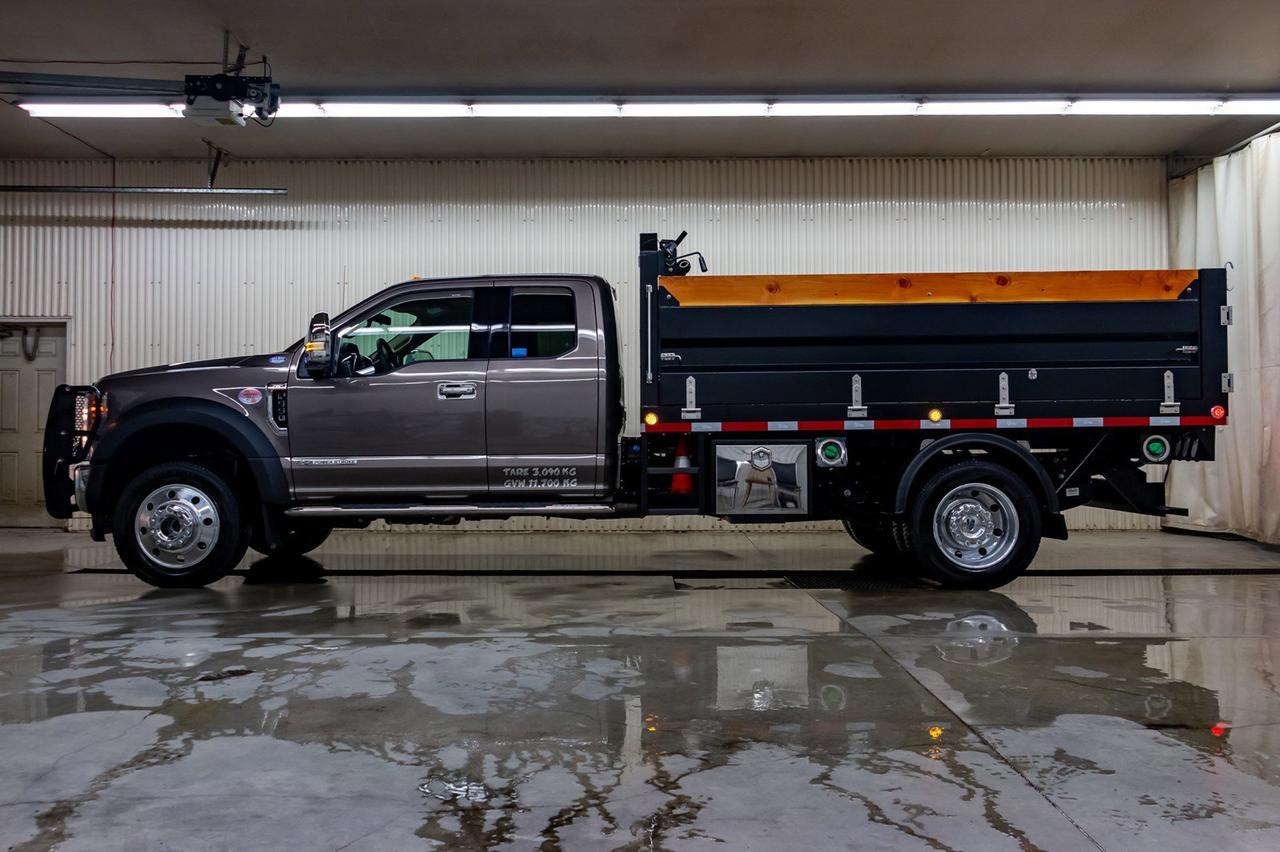 2019 Ford F-550 4x4 Super Cab XLT DRW Diesel Dump Box Red Deer AB