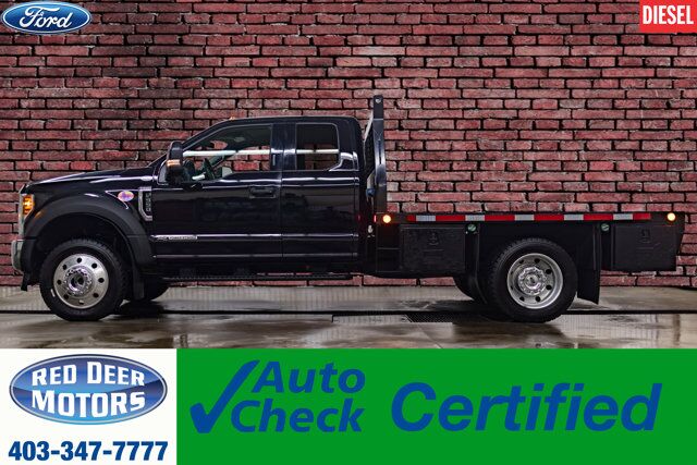 2019 Ford F-550 4x4 Super Cab XLT Dually Deck Diesel BCam Red Deer AB