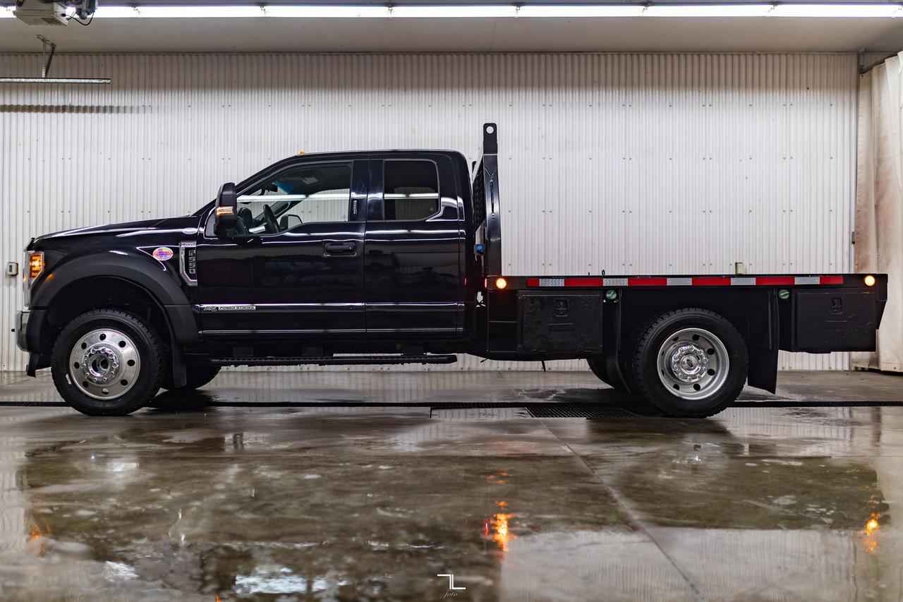 2019 Ford F-550 4x4 Super Cab XLT Dually Deck Diesel BCam Red Deer AB