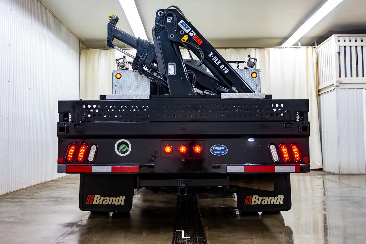 2019 Ford F-550 4x4 Super Cab XLT Picker Deck Diesel Red Deer AB