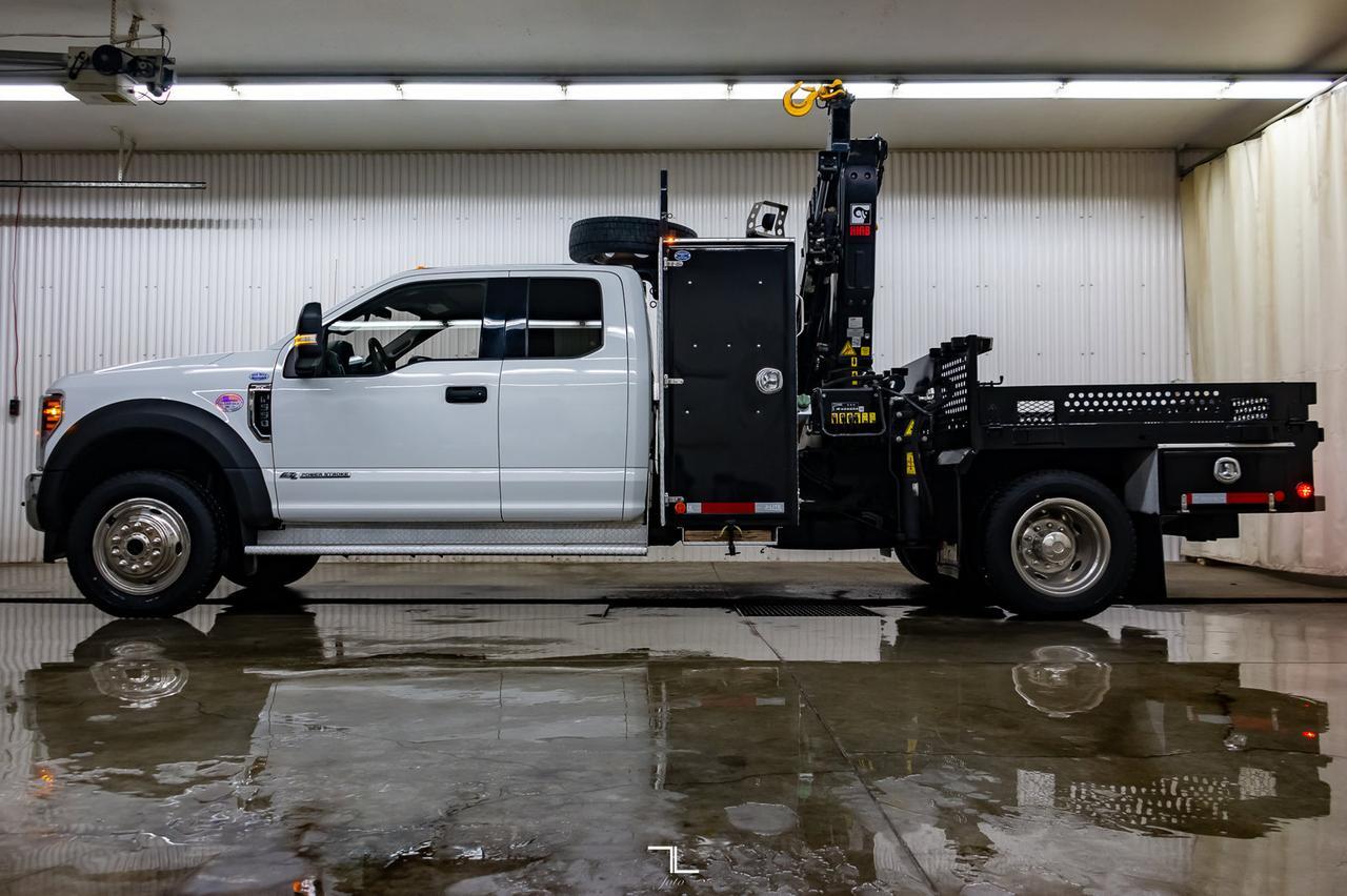 2019 Ford F-550 4x4 Super Cab XLT Picker Deck Diesel Red Deer AB