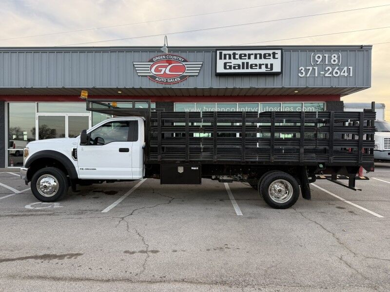 2019 Ford F-550 Diesel Stake Flatbed 73k mi's